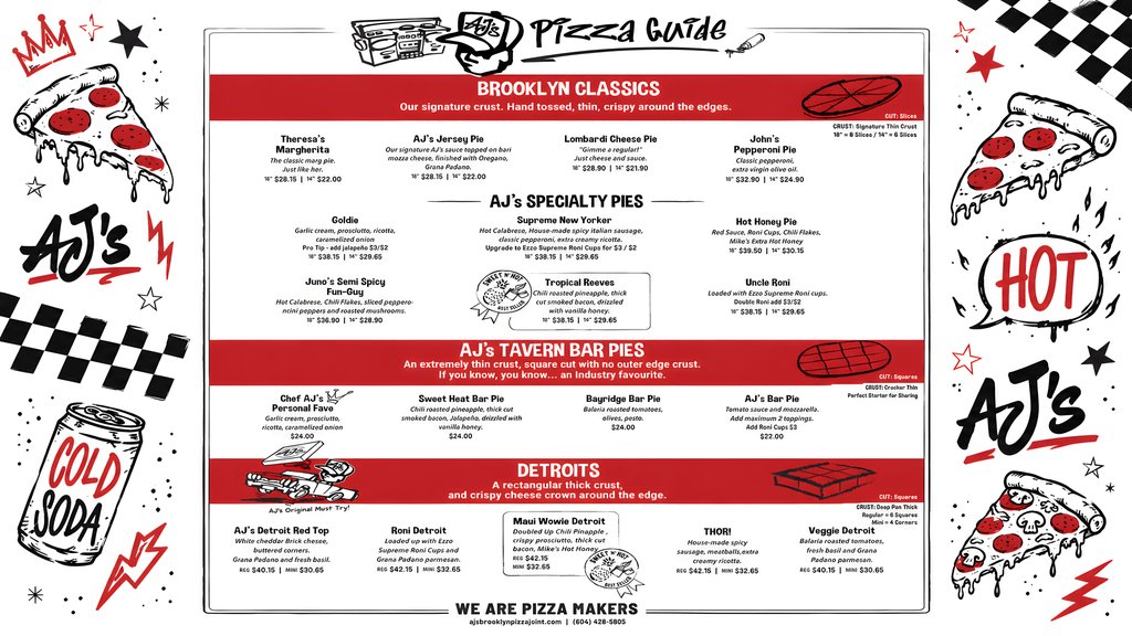 AJ's Brooklyn Pizza Joint