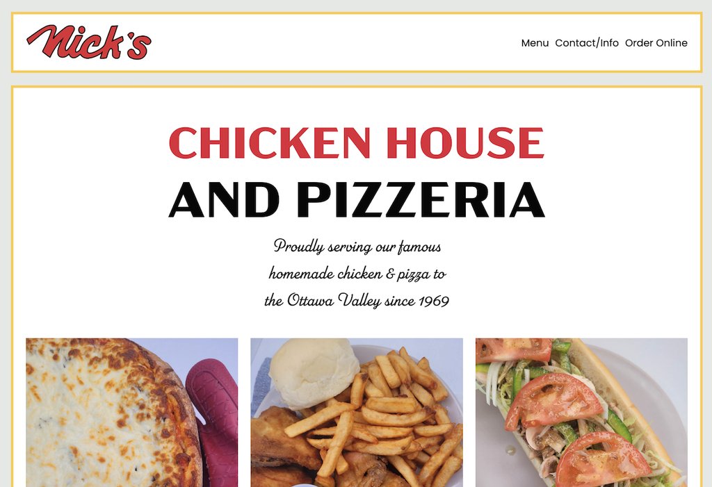 Nick's Chicken House & Pizzeria